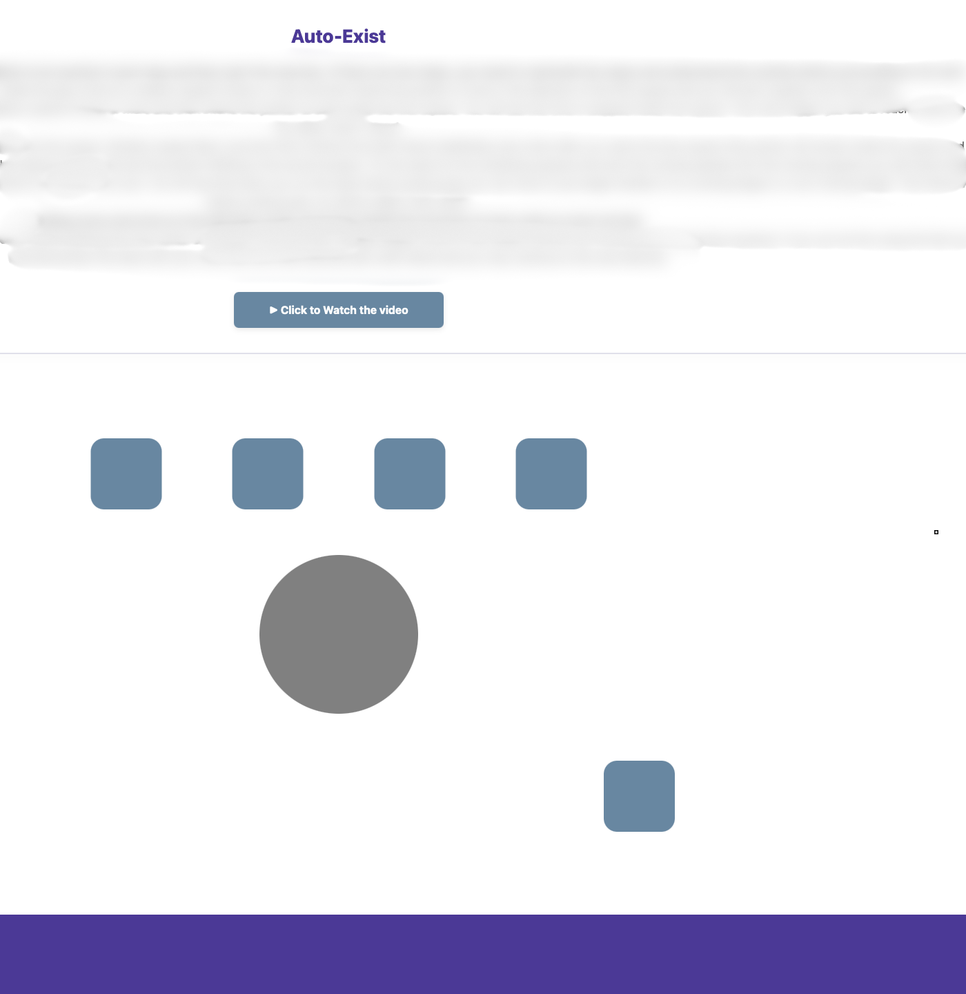 Auto-Exist Feature